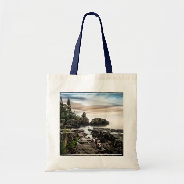 Tote Bag Water | Lake Superior Grand Marais, Minnesota (Devant)