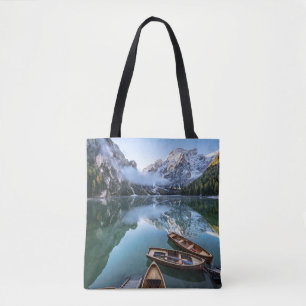 Tote Bag Water Pragser Wildsee Dolomites Italy