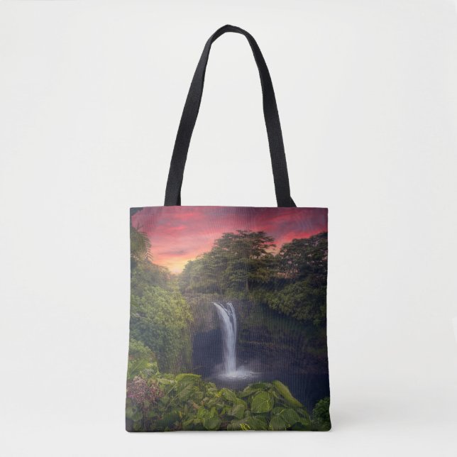 Tote Bag Waterfalls | Rainbow Falls, Hilo, Hawaii (Devant)