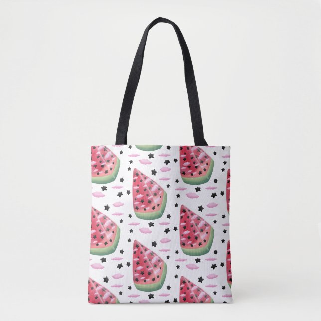 Tote Bag Watermelon star  (Devant)