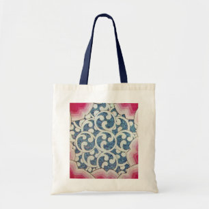Tote Bag WAVES,blue yellow