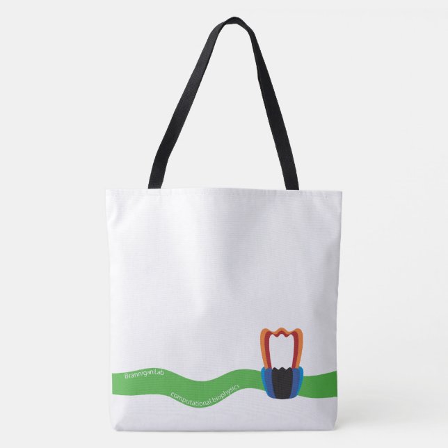Tote Bag Wavy Membrane Fourre-tout (Devant)