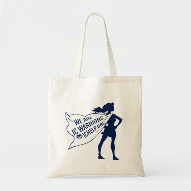 Tote Bag We Are IC Warriors - Superhero (Devant)