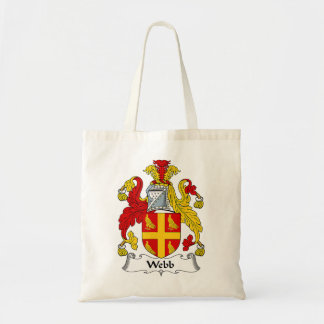 Tote Bag Webb Coat of Arms Family Crest