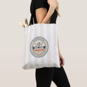 Tote Bag Week-end de célibataire au Preppy Beach Social Clu