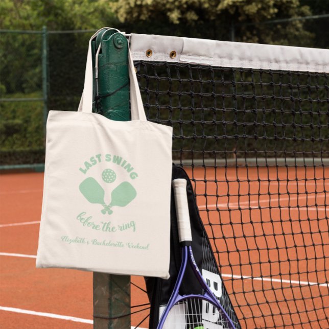 Tote Bag Week-end de célibataire de pickleball (Créateur téléchargé)