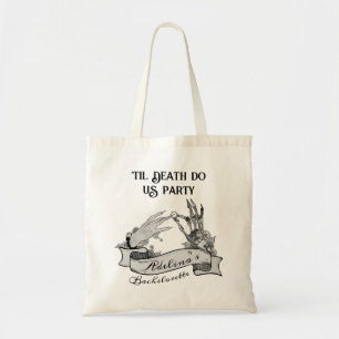 Tote Bag Week-end de jeune fille gothique, la mariée ou mou