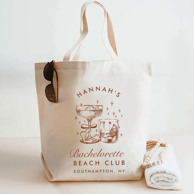 Tote Bag Week-end d'enterrement de vie de jeune fille bleu  (Créateur téléchargé)