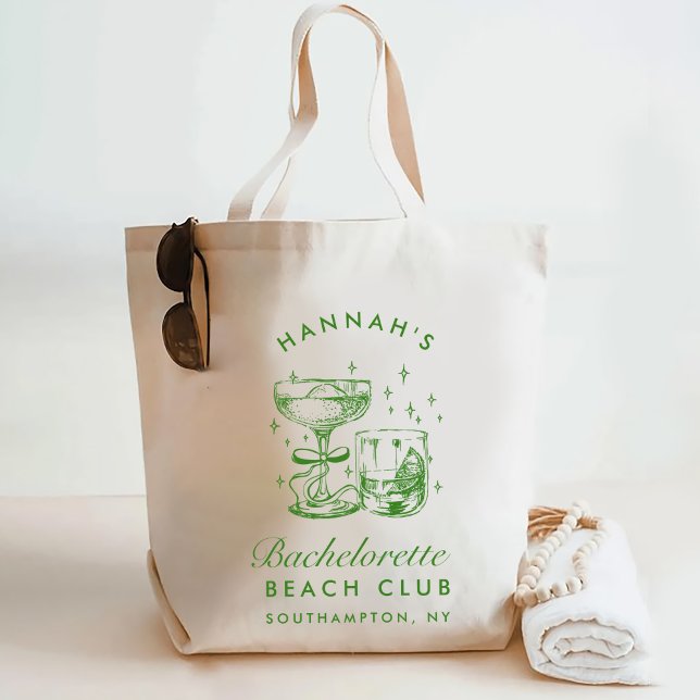 Tote Bag Week-end d'enterrement de vie de jeune fille rétro (Créateur téléchargé)