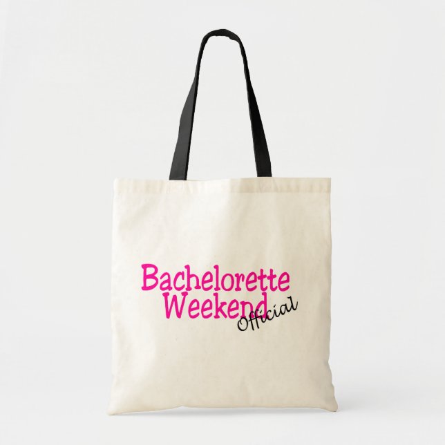 Tote Bag Week-end officiel de Bachelorette (Devant)
