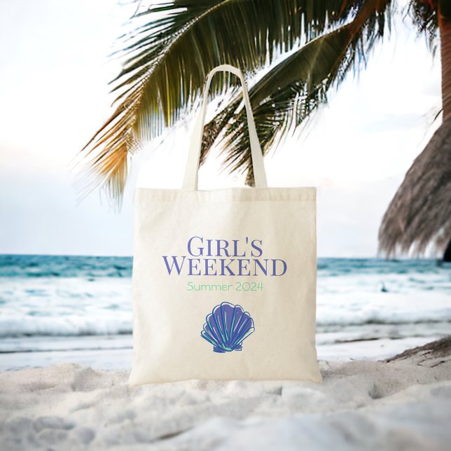 Tote Bag Week-end personnalisé pour filles enterrement de v (Créateur téléchargé)