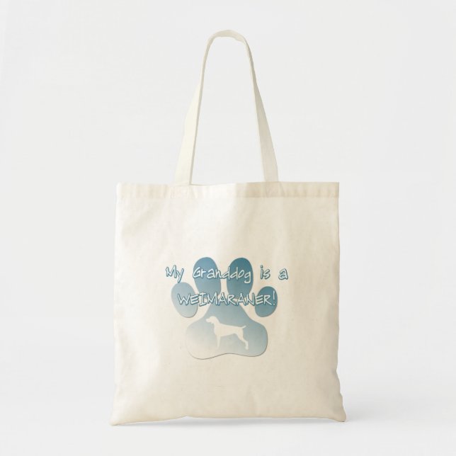 Tote Bag Weimaraner Granddog (Devant)
