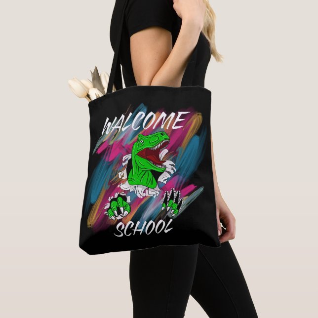 TOTE BAG WELCOME SCHOOL WELCOME  BACK TO SCHOOL  (De près)