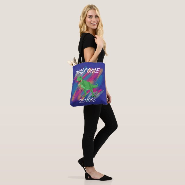 TOTE BAG WELCOME SCHOOL, WELCOME BACK TO SCHOOL 2025 (Sur le modèle)