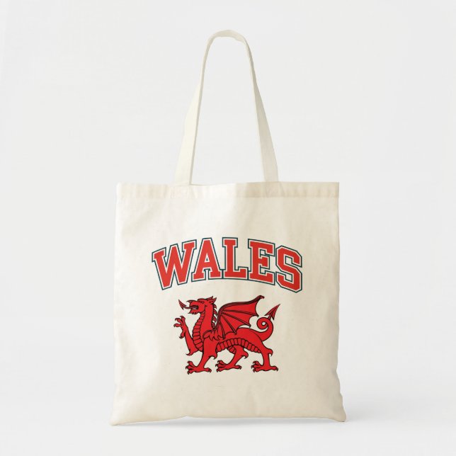 Tote Bag Welsh Dragon (Devant)