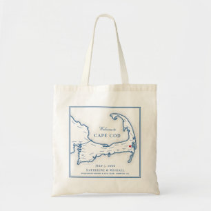 Tote Bag Wequassett Resort Harwich MA Mariage Bienvenue