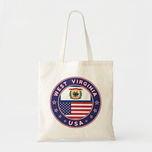 Tote Bag West Virginia (Devant)