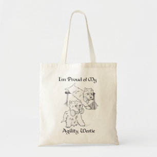 Tote Bag Westie Agilité