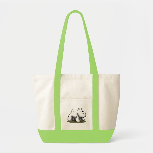 Tote Bag Westie Fourre-tout (Devant)