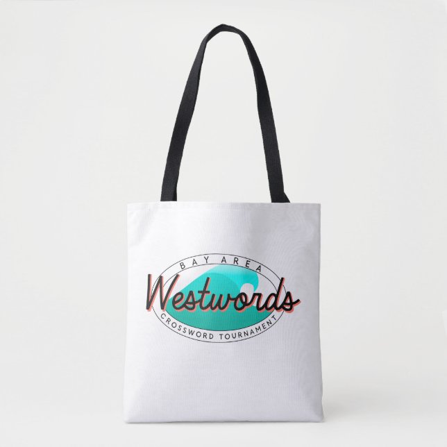 Tote Bag Westwords Fourre-tout (arrière - plan léger/person (Devant)