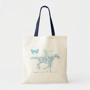 Tote Bag Westworld Dolores Riding Horse Circuit Graphique