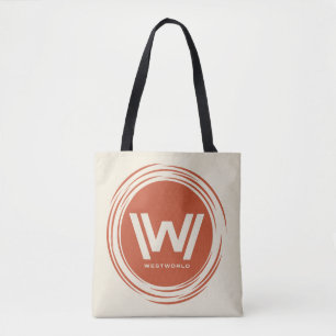 Tote Bag Westworld Logo Sun stylisé