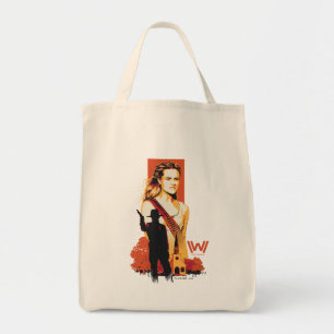 Tote Bag Westworld Wyatt & Man en noir à l'église blanche
