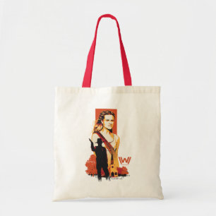 Tote Bag Westworld Wyatt & Man en noir à l'église blanche