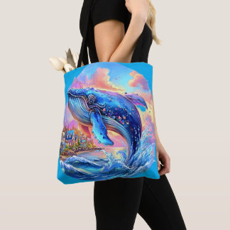 Tote Bag Whale