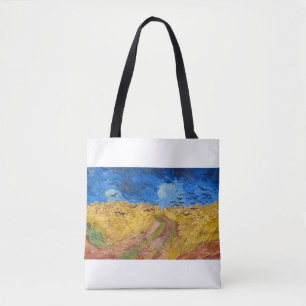 Tote Bag Wheatfield with Crows by Vincent van Gogh