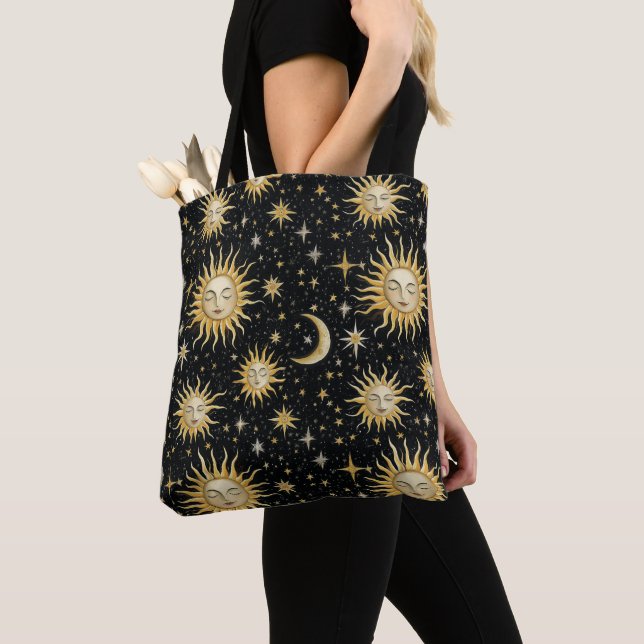 Tote Bag Whimsigoth Celestial Fourre-tout (De près)