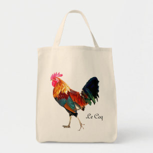 Tote Bag Whimsy Le Coq Fourre-tout avec Coq au Vin Recette