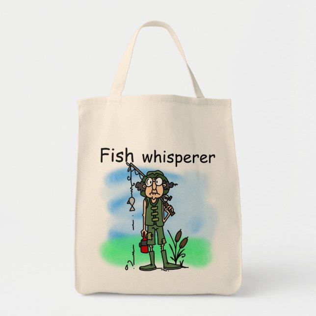 Tote Bag Whisperer de poissons (Devant)