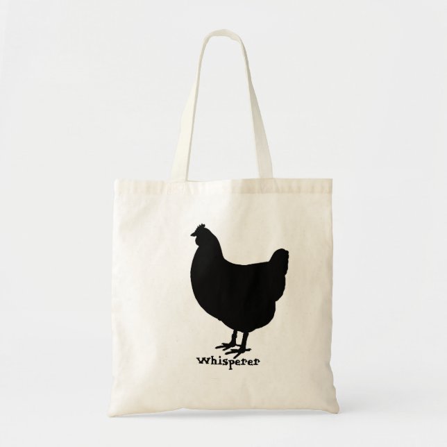 Tote Bag Whisperer de poulet (Devant)