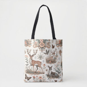 Tote Bag Whispers Forêt Enchantée : Faune victorienne