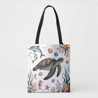 Tote Bag Whispers Océaniques : Rêves sous les vagues