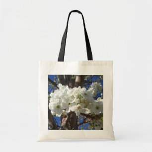 Tote Bag White Blossoms II