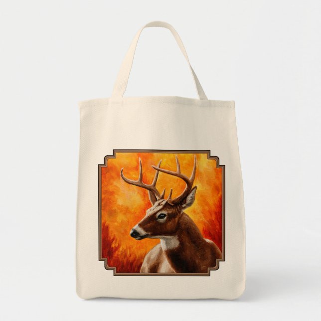 Tote Bag Whitetail Deer (Devant)