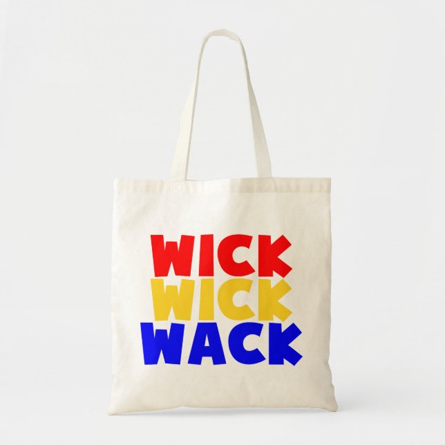 Tote Bag Wick Wick Wack (Devant)