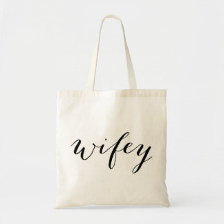 Tote Bag Wifey fourre-tout pour la mariée lune de miel ou m