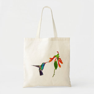 Tote Bag Wild Hummingbird Oiseaux-amoureux de la série Art