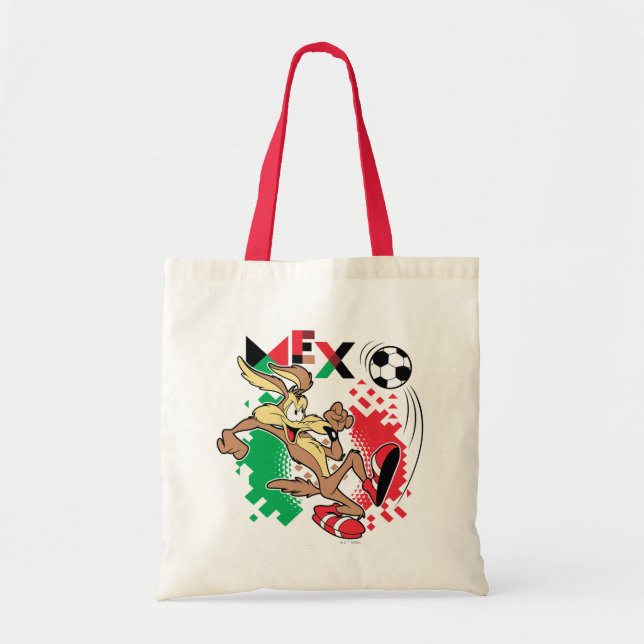 Tote Bag WILE E. COYOTE™ Team Mexico Soccer Graphic (Devant)
