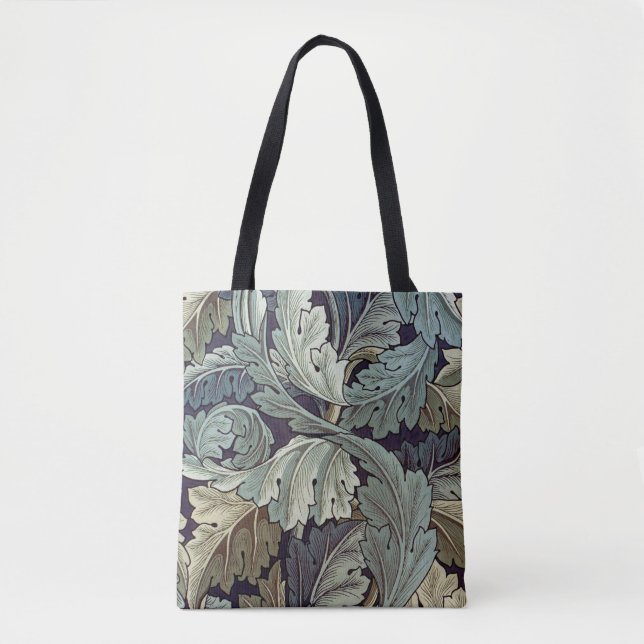 Tote Bag William Morris Acanthus Feuilles (Devant)