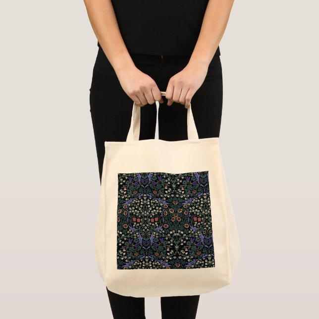 Tote Bag William Morris Blackthorn Victorian Wallpaper (Devant (produit))