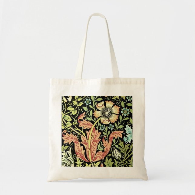 Tote Bag William Morris Compton Fond d'écran classique (Devant)