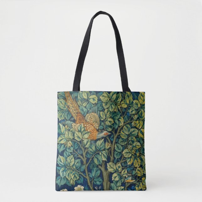 Tote Bag William Morris et John Henry Dearle's Pheasant (Devant)