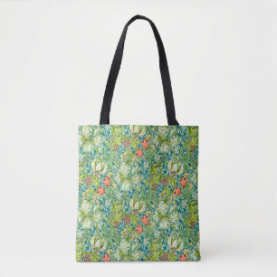 Tote Bag William Morris Golden Lily Motif Vintage