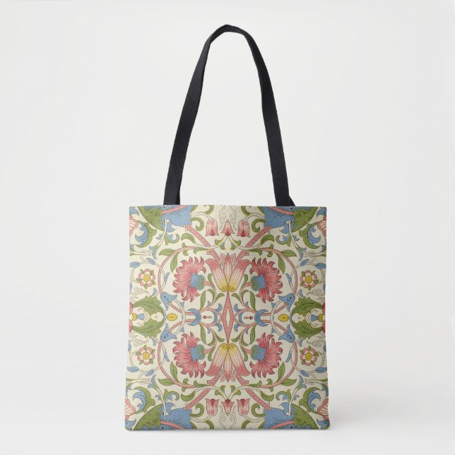 Tote Bag William Morris Loddon Blossom Motifs Floraux (Devant)