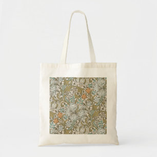 Tote Bag William Morris Lys Bleu Doré Classique