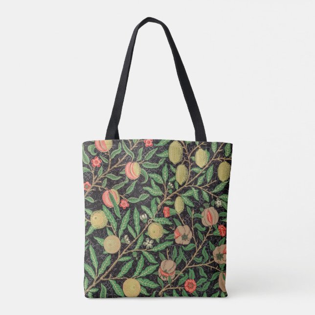 Tote Bag William Morris - Motif de fruits (Dos)